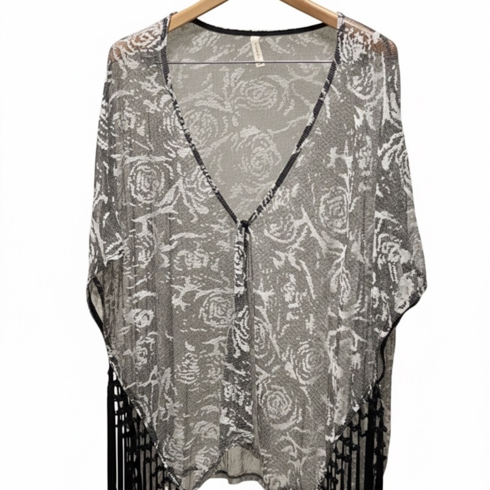 Beautiful TYCHE Lacy Shawl/Cover Up